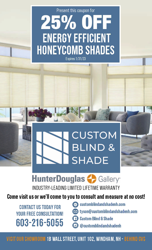 CUSTOM BLIND & SHADE LLC Ad