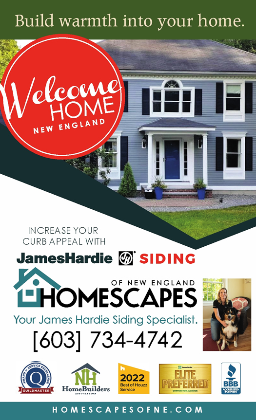 HOMESCAPES OF NEW ENGLAND Ad