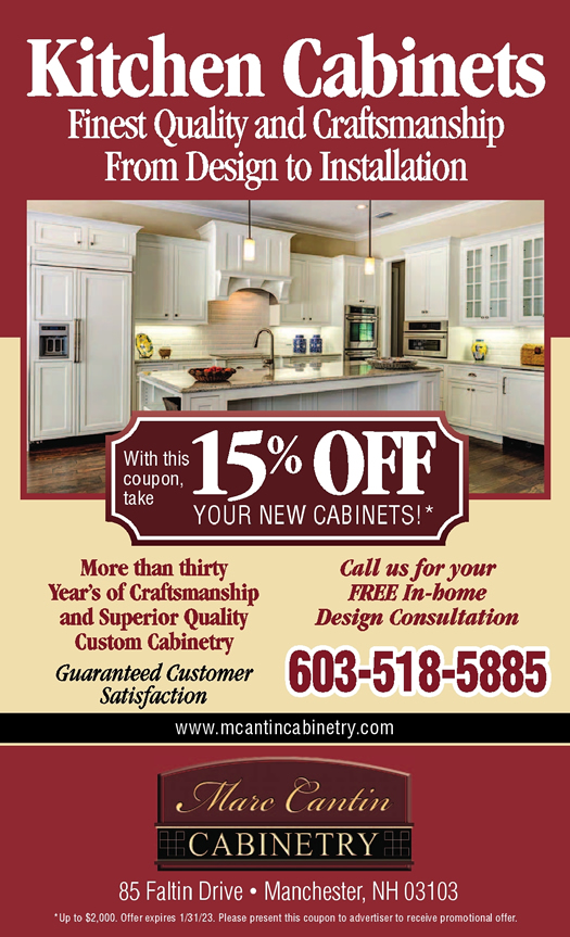 MARC CANTIN CABINETRY Ad