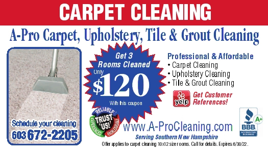 A PRO CARPET, UPHOLSTERY, TILE & GROUT CLEANING Ad