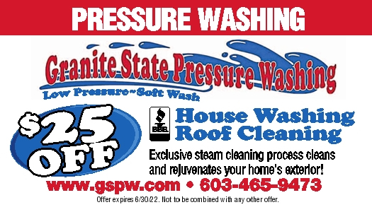 GRANITE STATE POWER WASHING Ad