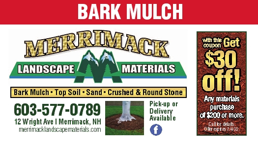 MERRIMACK LANDSCAPE MATERIALS  Ad