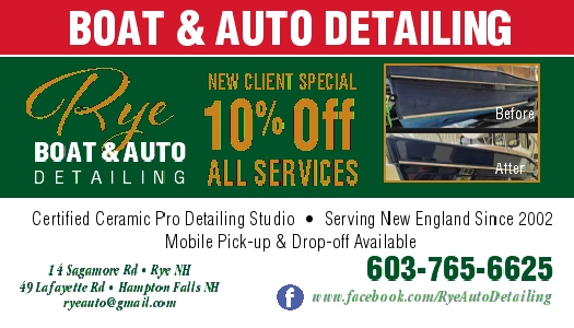 RYE BOAT & AUTO DETAILING Ad