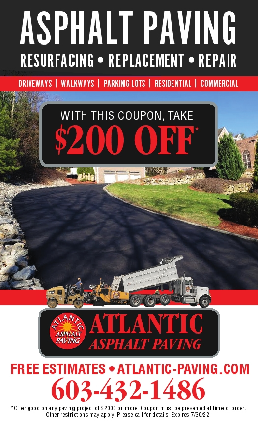 ATLANTIC ASPHALT PAVING Ad