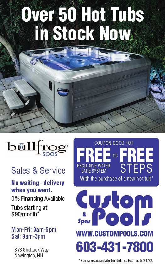 CUSTOM POOLS INC Ad