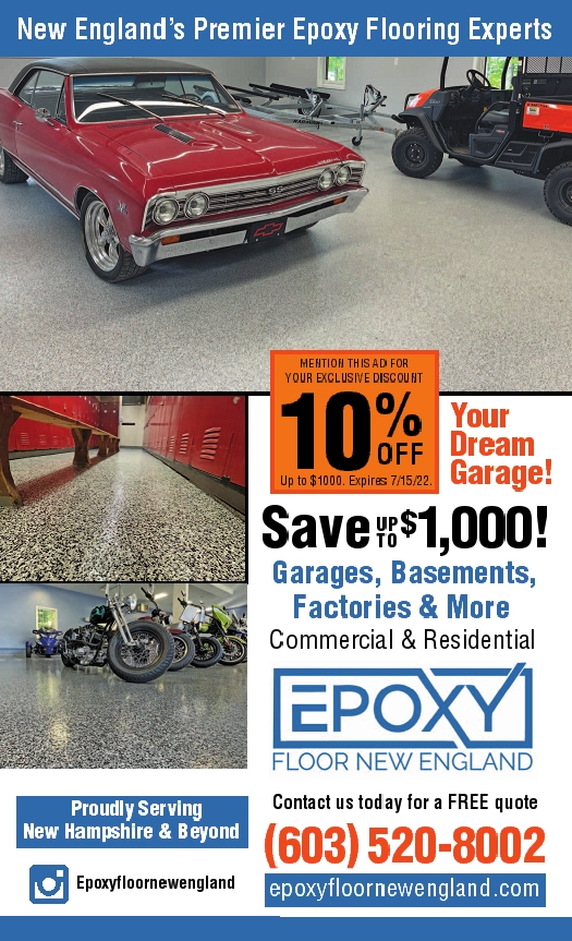 EPOXY FLOOR NEW ENGLAND, INC. Ad