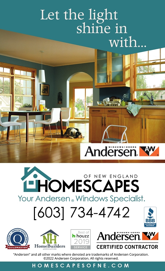 HOMESCAPES OF NEW ENGLAND Ad