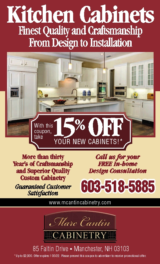 MARC CANTIN CABINETRY Ad