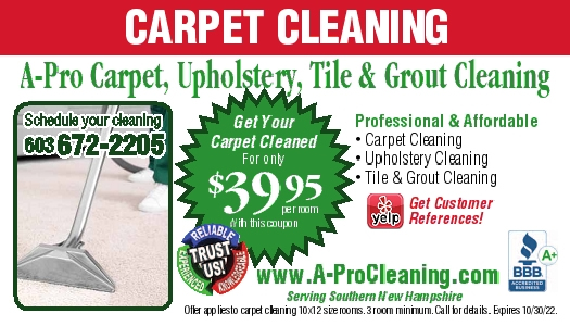 A-PRO CARPET CLEANING Ad