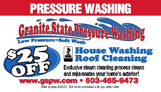 GRANITE STATE PRESSURE WASHING Ad