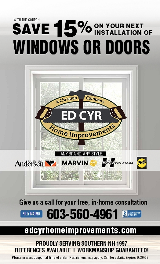 ED CYR HOME IMPROVEMENTS Ad