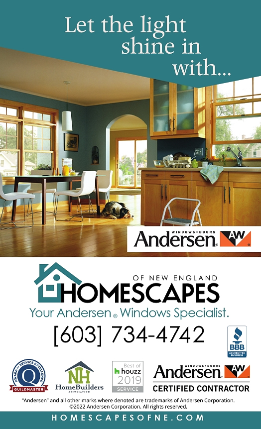 HOMESCAPES OF NEW ENGLAND Ad