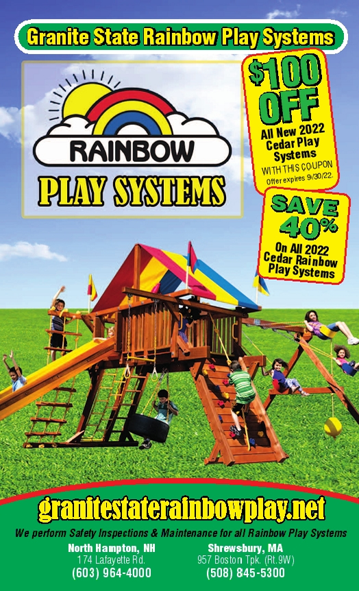 GRANITE STATE RAINBOW PLAY SYSTEMS Ad