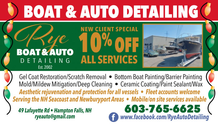 RYE BOAT & AUTO DETAILING Ad