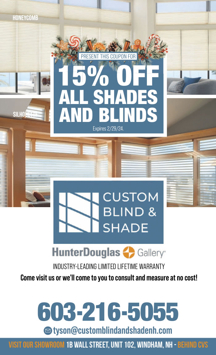 CUSTOM BLIND & SHADE LLC Ad
