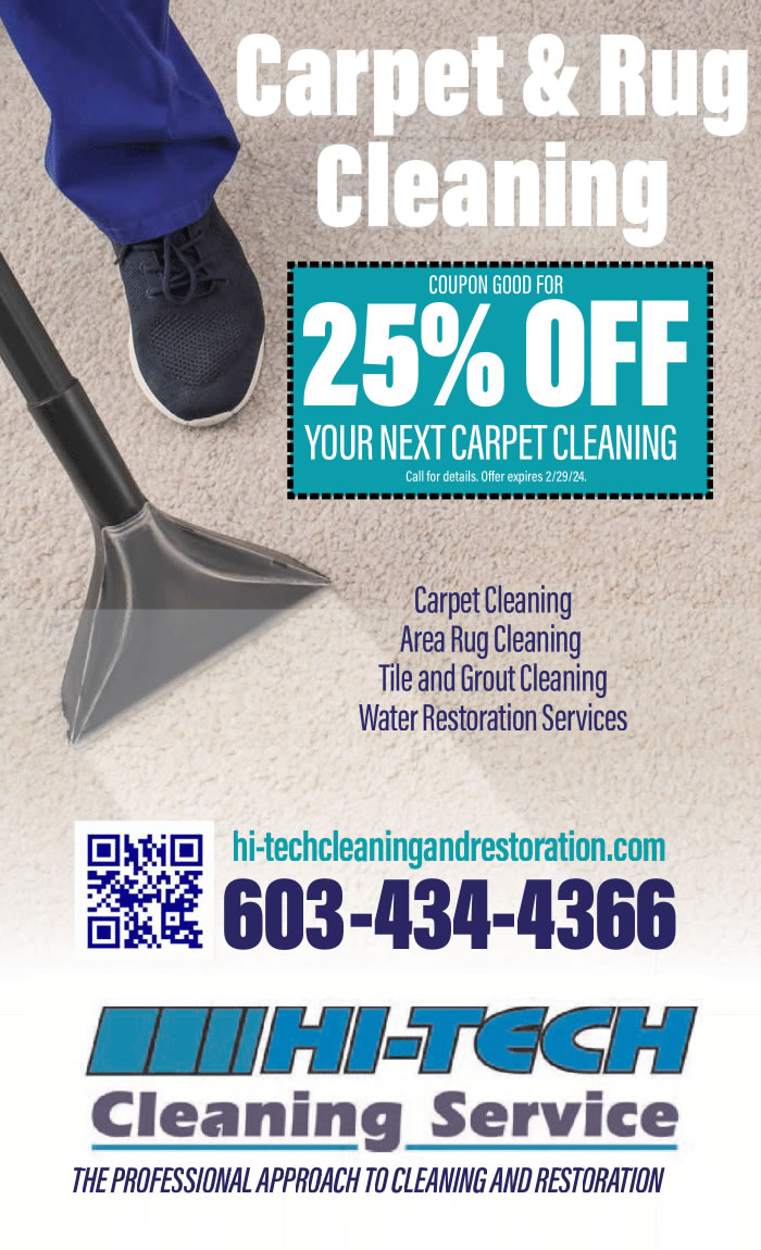 HI-TECH CLEANING SERVICE Ad