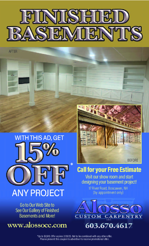 ALOSSO CUSTOM CARPENTRY Ad