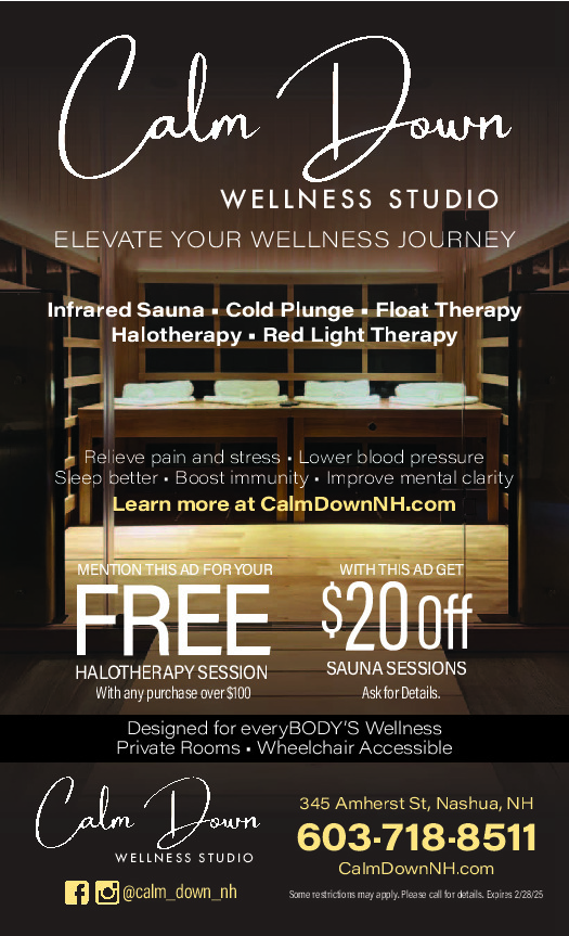 CALM DOWN WELLNESS STUDIO Ad