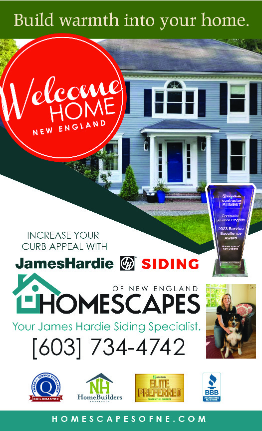 HOMESCAPES OF NEW ENGLAND Ad