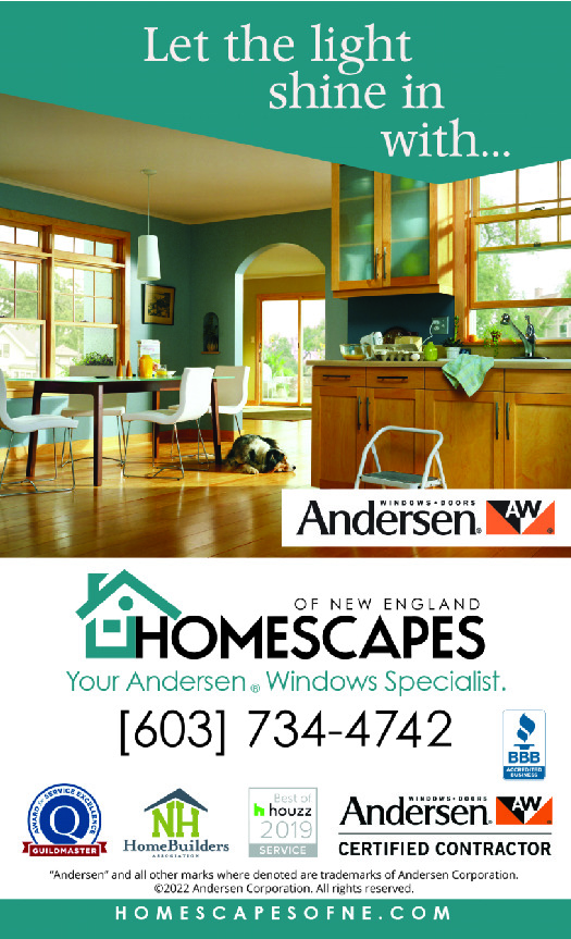 HOMESCAPES OF NEW ENGLAND Ad