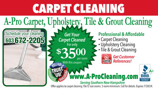 A PRO CARPET CLEANING Ad