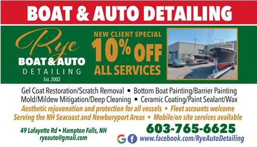 RYE BOAT & AUTO DETAILING Ad
