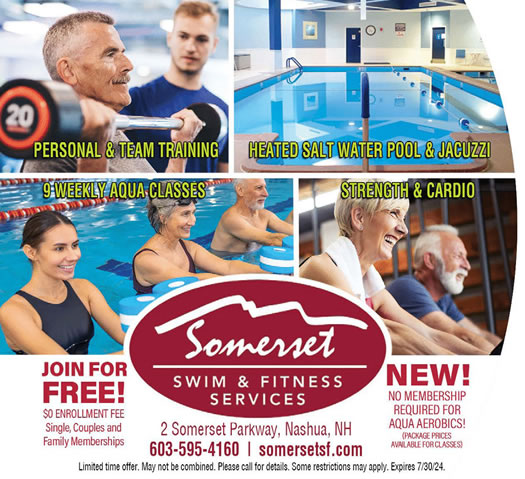 SOMERSET SWIM AND FITNESS SERVICES Ad