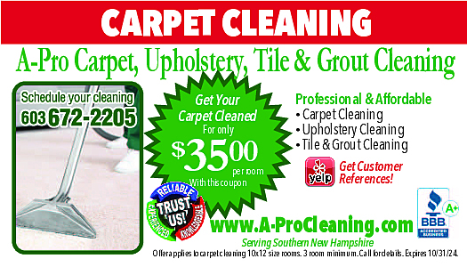 A PRO CARPET CLEANING Ad