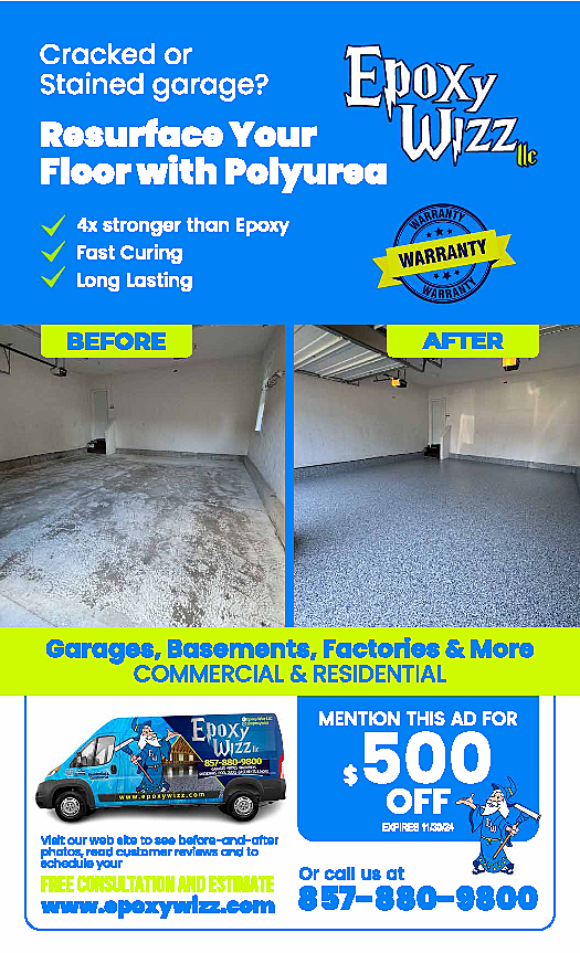 EPOXY WIZZ, LLC Ad