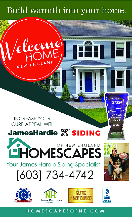 HOMESCAPES OF NEW ENGLAND Ad