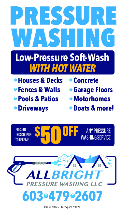 ALLBRIGHT PRESSURE WASHING, LLC. Ad