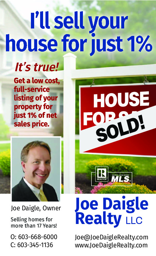 JOE DAIGLE REALTY LLC Ad