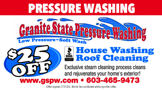 GRANITE STATE PRESSURE WASHING Ad