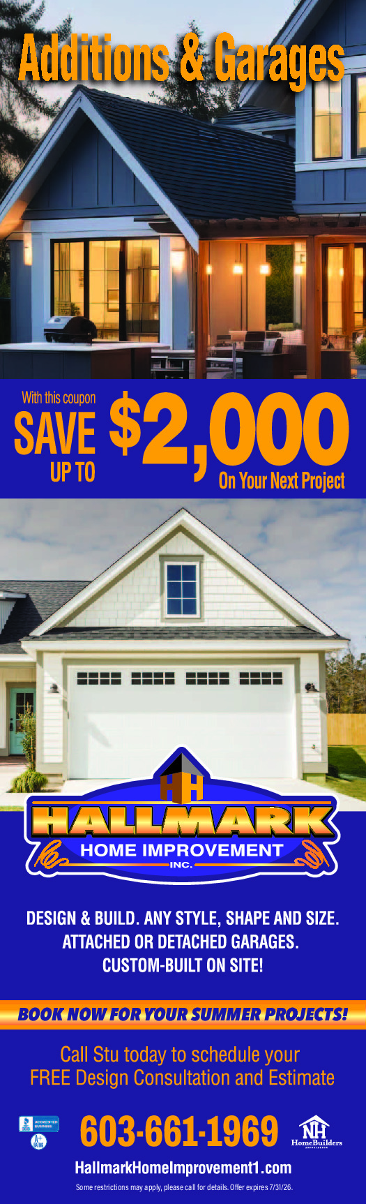 HALLMARK HOME IMPROVEMENT, INC. Ad