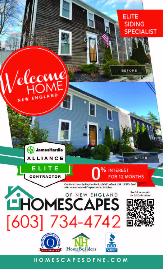 HOMESCAPES OF NEW ENGLAND Ad