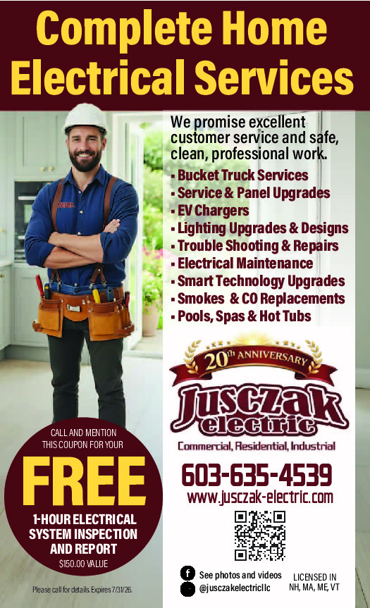 JUSCZAK ELECTRIC, LLC Ad
