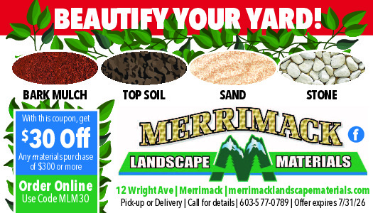 MERRIMACK LANDSCAPE MATERIALS Ad