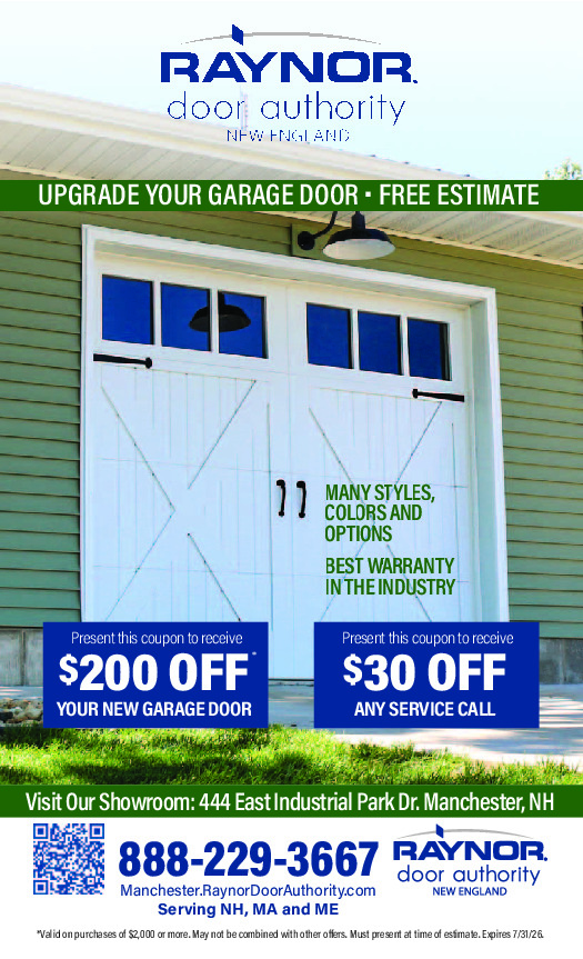 RAYNOR DOOR AUTHORITY Ad