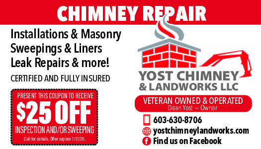 YOST CHIMNEY & LANDWORKS,LLC Ad