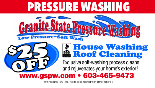 GRANITE STATE PRESSURE WASHING Ad