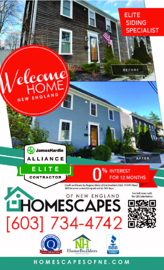 HOMESCAPES OF NEW ENGLAND Ad