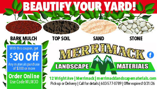 MERRIMACK LANDSCAPE MATERIALS Ad
