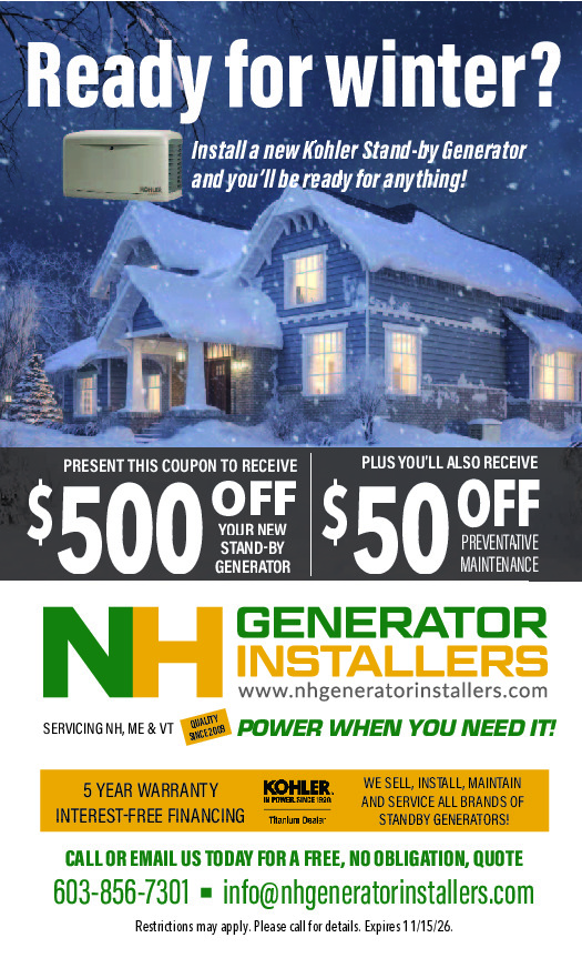 NH GENERATOR INSTALLERS, LLC Ad