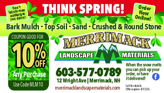 MERRIMACK LANDSCAPE MATERIALS Ad