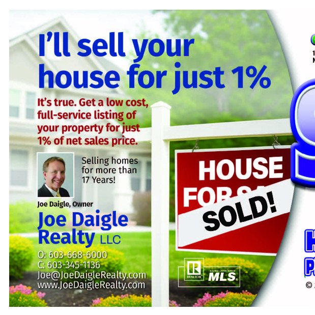 JOE DAIGLE REALTY LLC Ad