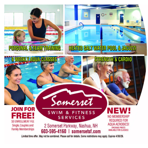 SOMERSET SWIM AND FITNESS SERVICES Ad