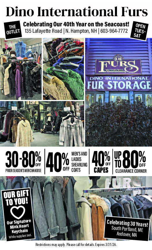 DINO INTERNATIONAL FURS Ad