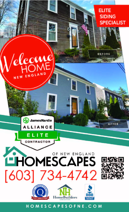 HOMESCAPES OF NEW ENGLAND Ad