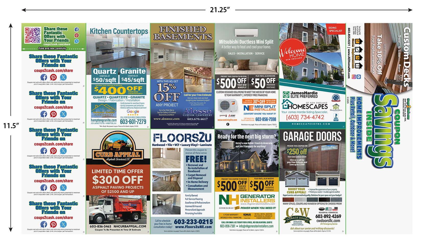 Backside of Mailer